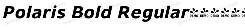 Polaris Bold Regular字体转换